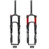 Bolany Mountain Bike Fork Suspension Double Airbag, Red Bike Front Straight Tube, Shock Absorber, Magnesium Alloy, Bike Accessor