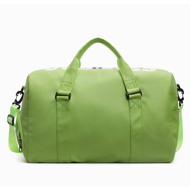 

PU Gym Bag Dry and Wet Separation Crossbody Sports Training Bag High-End Feeling Large Capacity Bag Business Travel Bag