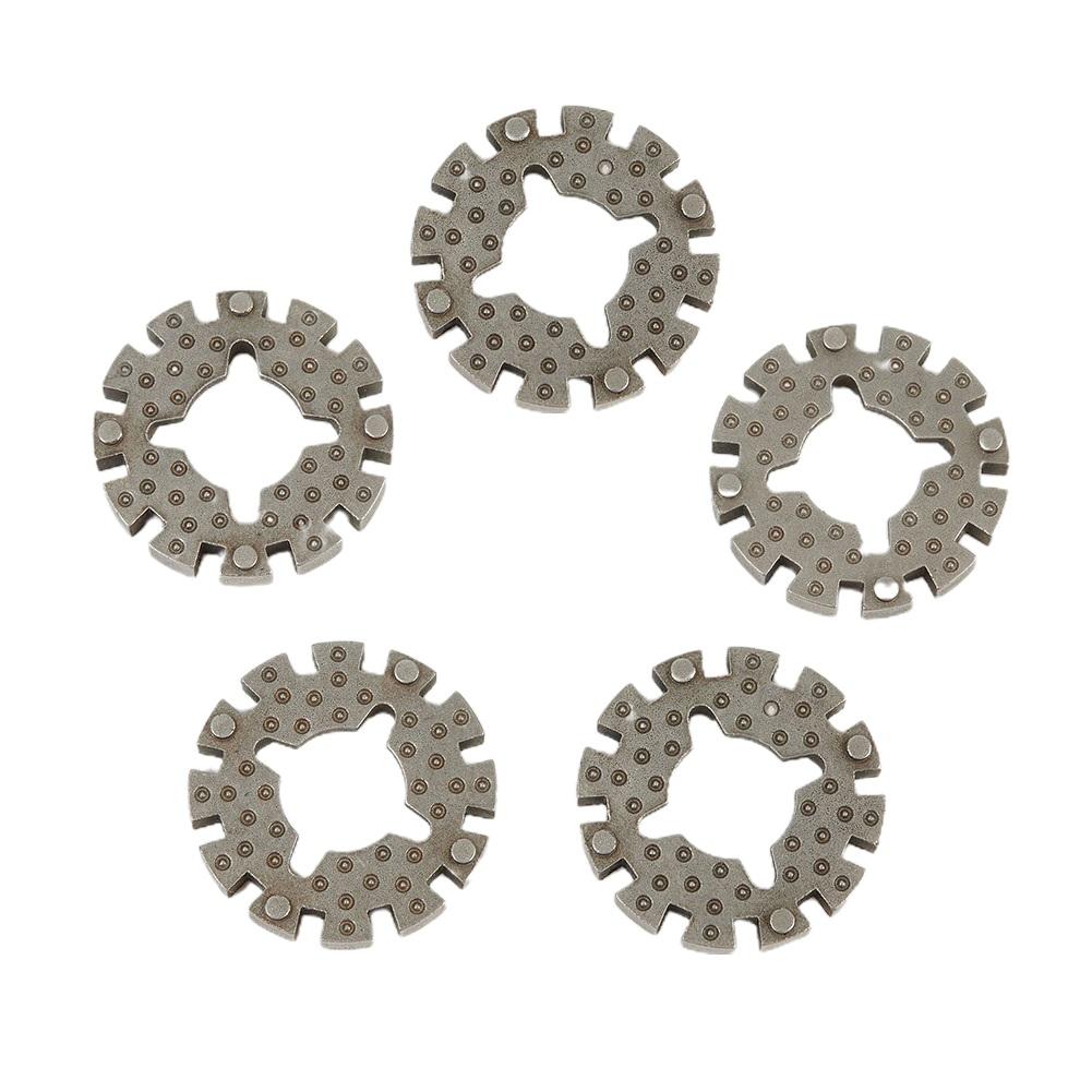5pcs Oscillating Saw Shank Adapter Kit Made from Steel with Oxidation Resistance for Long Term Use in Workshop Settings