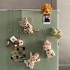Soft Refrigerator Stickers Cute Plush Animal Magnetic Sticker  Refrigerators