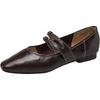 Yierkang Damen Vintage Französische Mary Jane Ballerinas