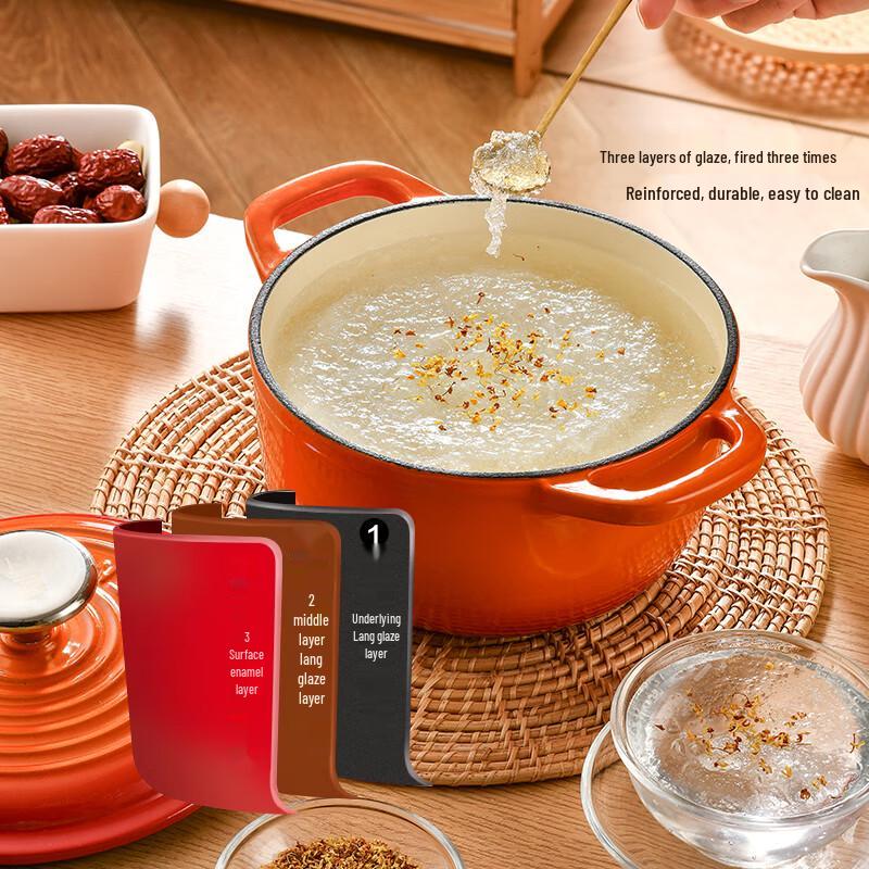 Liven FL-16F Enamel Multi-Purpose Pot