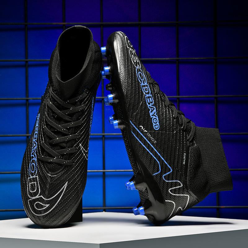 New 2025 football shoes boys training shoes girls student adult grass spike competition sports shoes