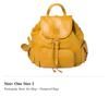 MIU MIU Leather Backpack Women's Whiskey Color 5BZ042_AF6P_F0R55_V_OOO