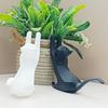 3D Printed Ring Storage Rack Mini Kitten Cat Sculpture Ornament  Bookshelf Decor