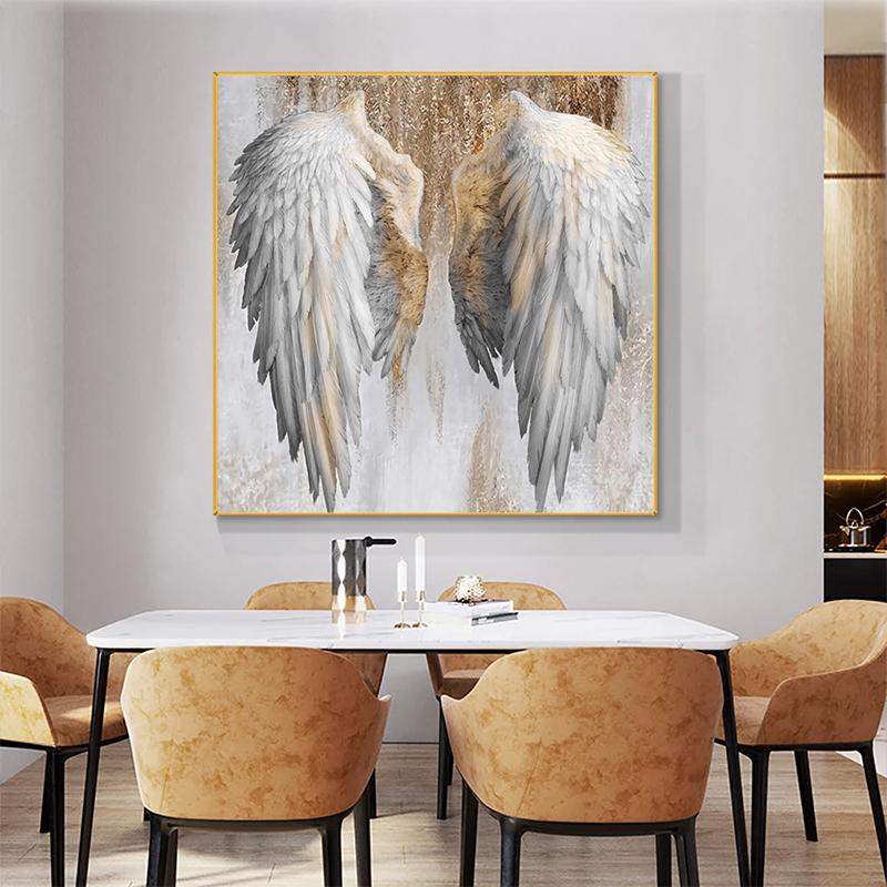 Modern Abstract Angel Wings Canvas Paintings Posters and Prints Wall Art Pictures for Living Room Home Wall Decoration Cuadros