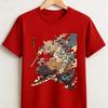 Demon Slayer Japanese Anime 2026 Summer New100cotton Tshirt  Inosuke Hashibira Pattern Unisex Y2K Short Sleeves Loose Shirt