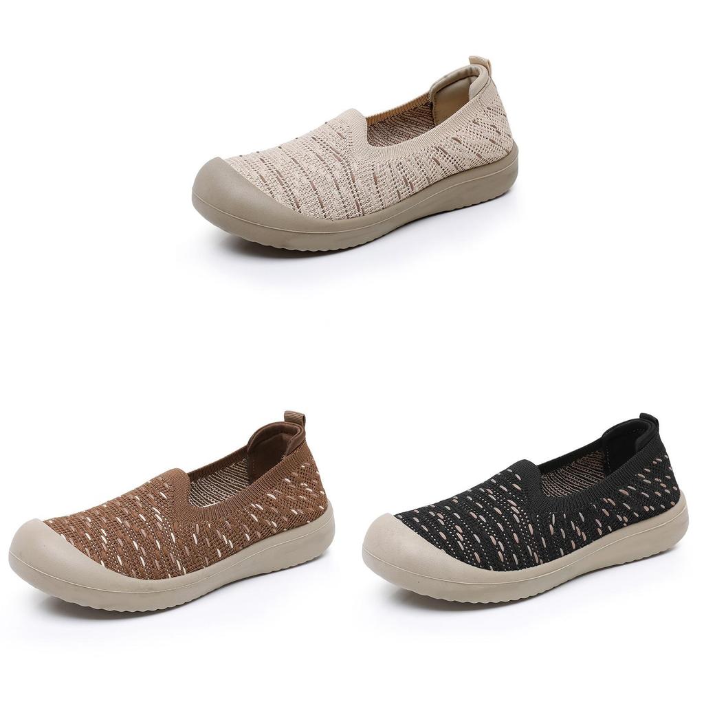 Lazy Slip On Shoes For Women Spring Casual Breathable Non Slip Comfortable Flats