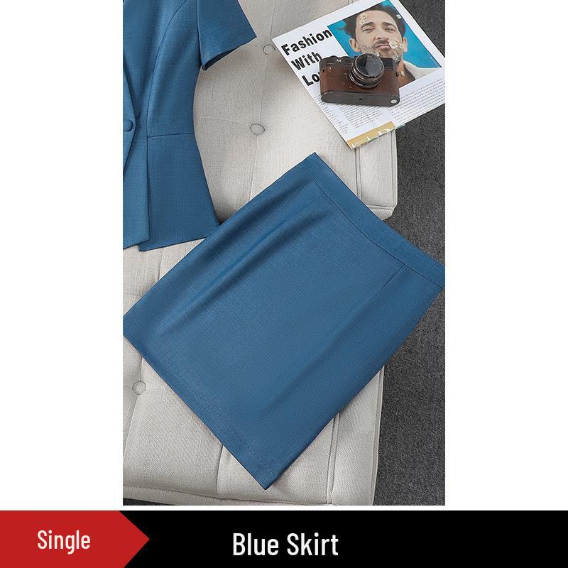 Costum Profesional de Vară pentru Femei pentru Muncă și Interviuri