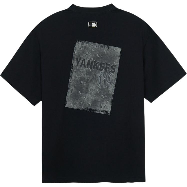 New MLB T Shirts Unisex Black 3ATSM0854-50BKS