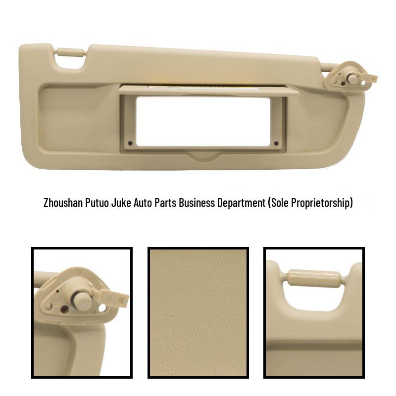 Beige Right Sun Visor 83280-SNA-A01ZA for 2006-2011 Honda Civic