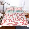 Quilt Cover Set Christmas Snowflake Deer Dekbed Overtrek Adult Queen King Size Bedding Set Duvet Cover Pillowcases Home Textiles