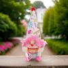 Colorful Gnomes Plush Dolls with Balloons Cake Dwarf Elf Figure Toy for Home Birthday Parties Decors for Kids and Teens