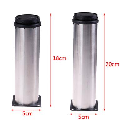 Adjustable Cabinet Legs Stainless Steel Kitchen Feets Round Stand Holder Durable