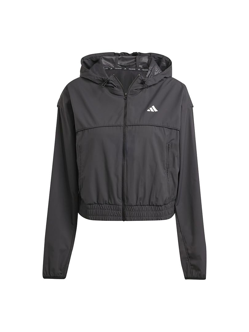 

Ветровка RDY Hyper Glam IJI53 [Adidas] WIND. Женский черный/белый (IL6977) Дж/С