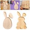 Rabbit Shaped Charcuterie Board Kitchen Chopping Board Platter Rabbit Shaped for Fruit Salad Cake Housewarming Gift Easter