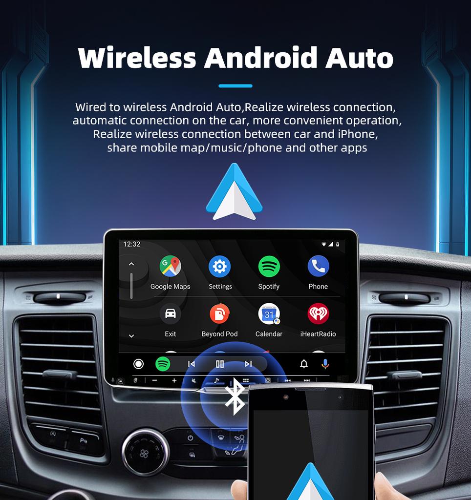 Wireless Carplay Adapter Mini Smart Box Android Auto Dongle USB Plug And Play Auto Connect Bluetooth 5.0 5GHz WiFi