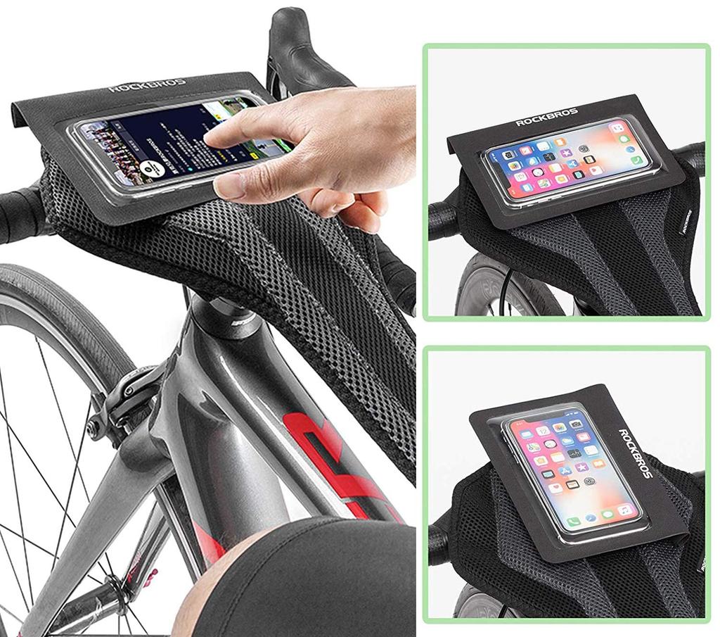 ROCKBROS Cycling Trainer Sweat Cover, Sweat-Proof Cover for Rollers, Indoor Training, Bicycle, Sweat-Absorbent, Quick-Drying (Upgraded Version)