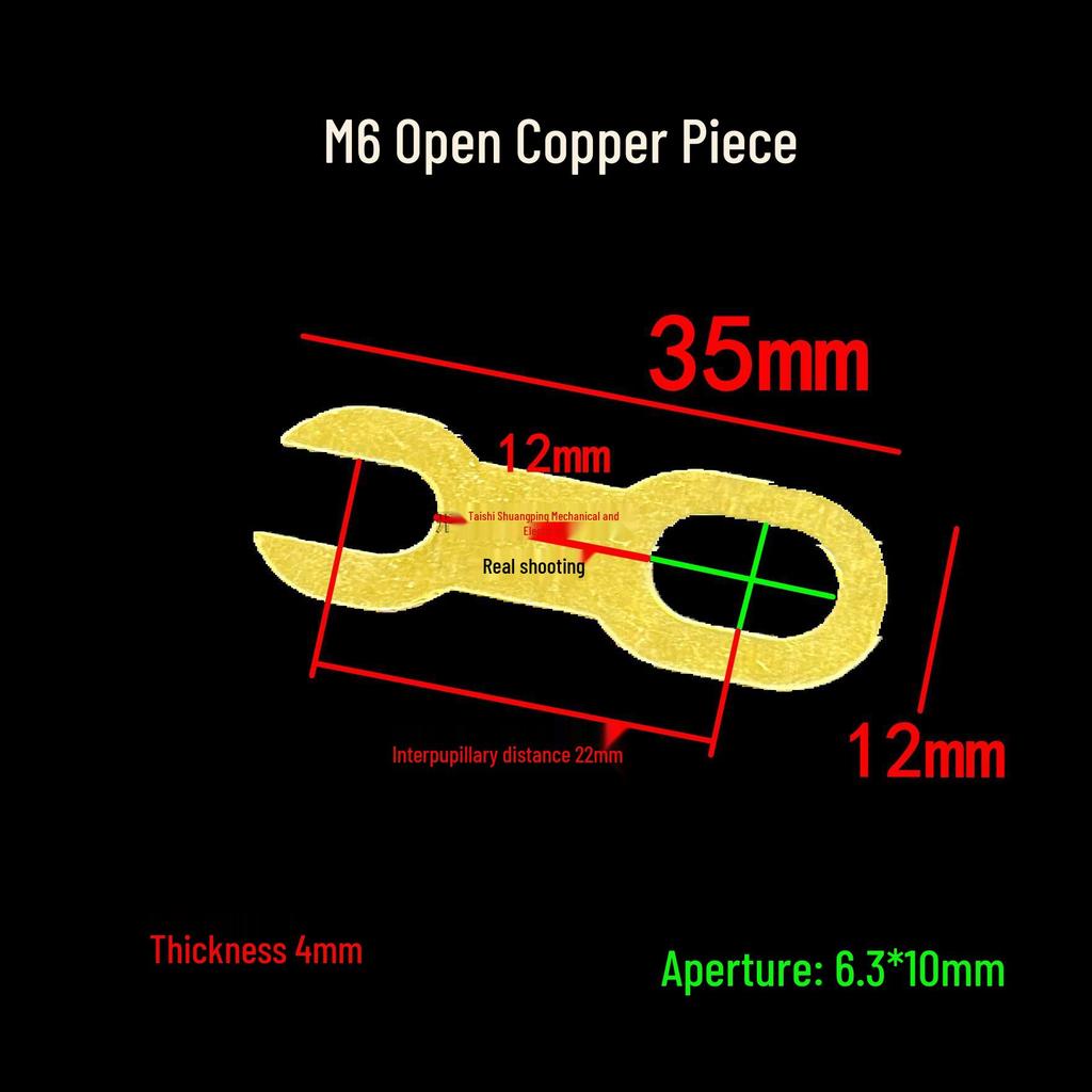 Copper Three-Hole Motor Terminal Block Connector Y2160-180