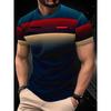 Men's Casual Sports T-shirts with Personalized Prints - Vibrant Street Style Designs