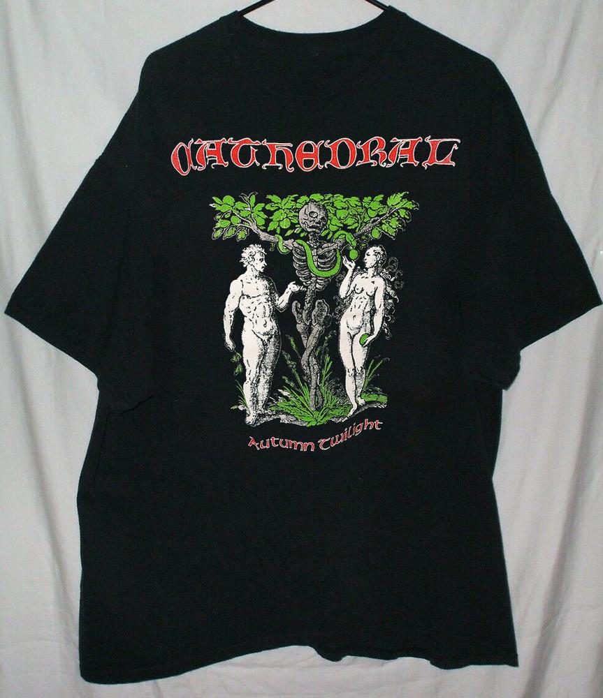 

Cathedral band Autumn Twilight Tee For Men Women Cotton Shirt Full Size MK283 Unisex T-Shirt L