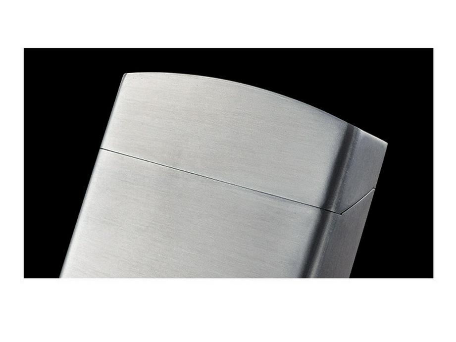 Stainless Steel 4-Section King-Size Cigarette Case with Metal Dividers - Heavy Duty for Men