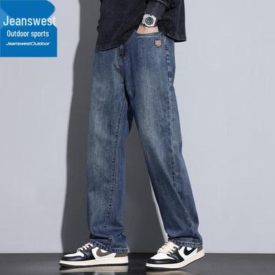Jeanswest Men's Straight Fit Outdoor Jeans