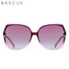 BARCUR Sonnenbrille Damen Übergroß Polarisiert Sonnenbrille für Damen Brillen Farbverlauf Damen Shades UV400 Schutz Oculos