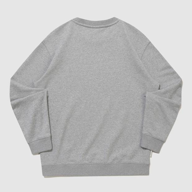 LECOQ Unisex Essential Regular Fit Sweatshirt - Gray Qr123Lfs11