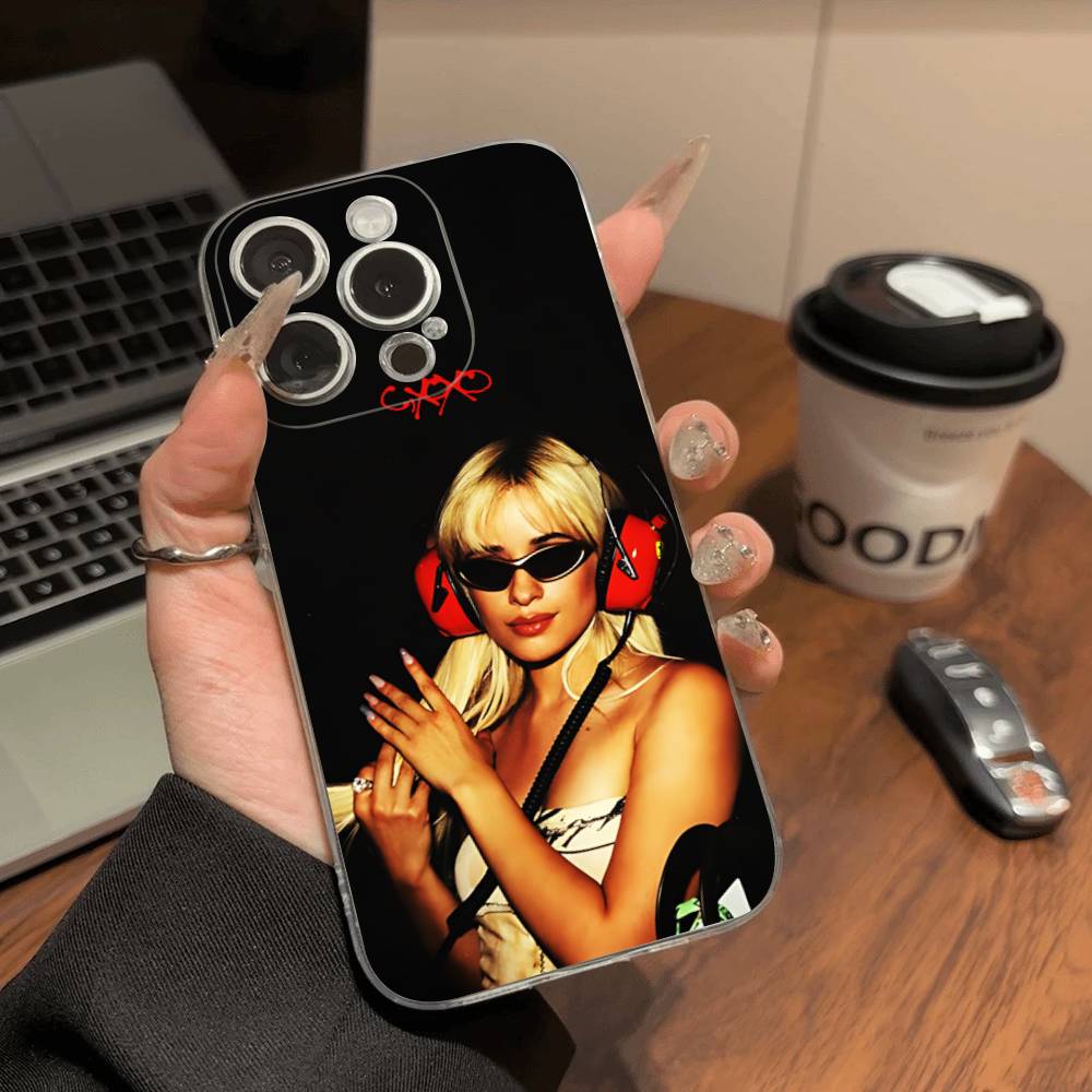 Hot Singer C-Camila C-Cabello Transparent Phone Case For IPhone 17 Air 16 Pro Max 15 14 13 12 11Plus Shockproof Cover