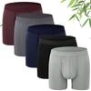 Extended Men's Underwear Sports Breathable Mid-waist Boxers Spot