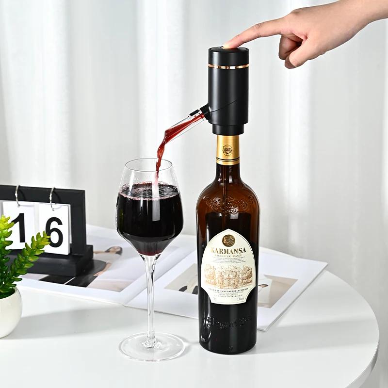 Rechargeable Electric Decanter with Fast Vacuum Pump Automatic  wine openre set Wine Aerator Electronic Fast Decanter