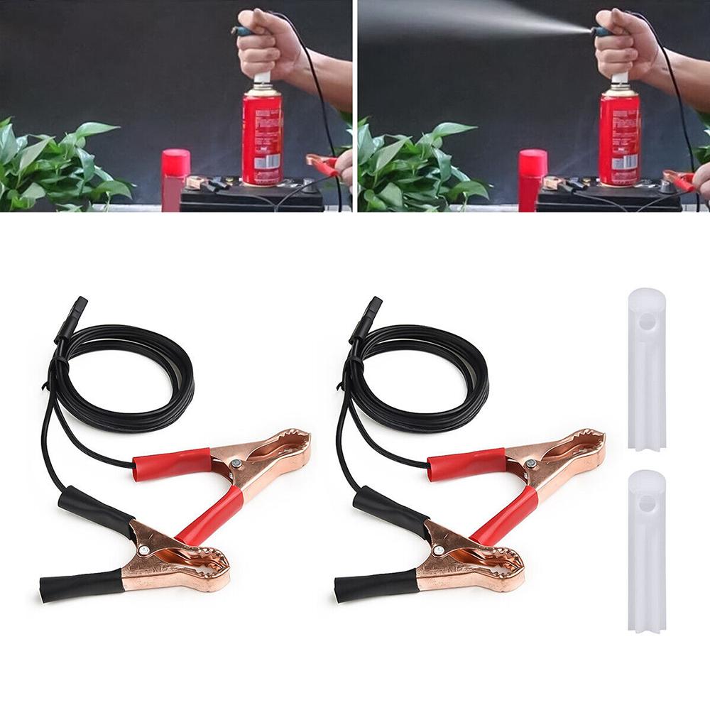 Universal Auto Car Fuel Injector Nozzle Gasoline Cleaning Tester Repair Tool Flush Cleaner Adapter DIY Cleaning Tool Kit Set