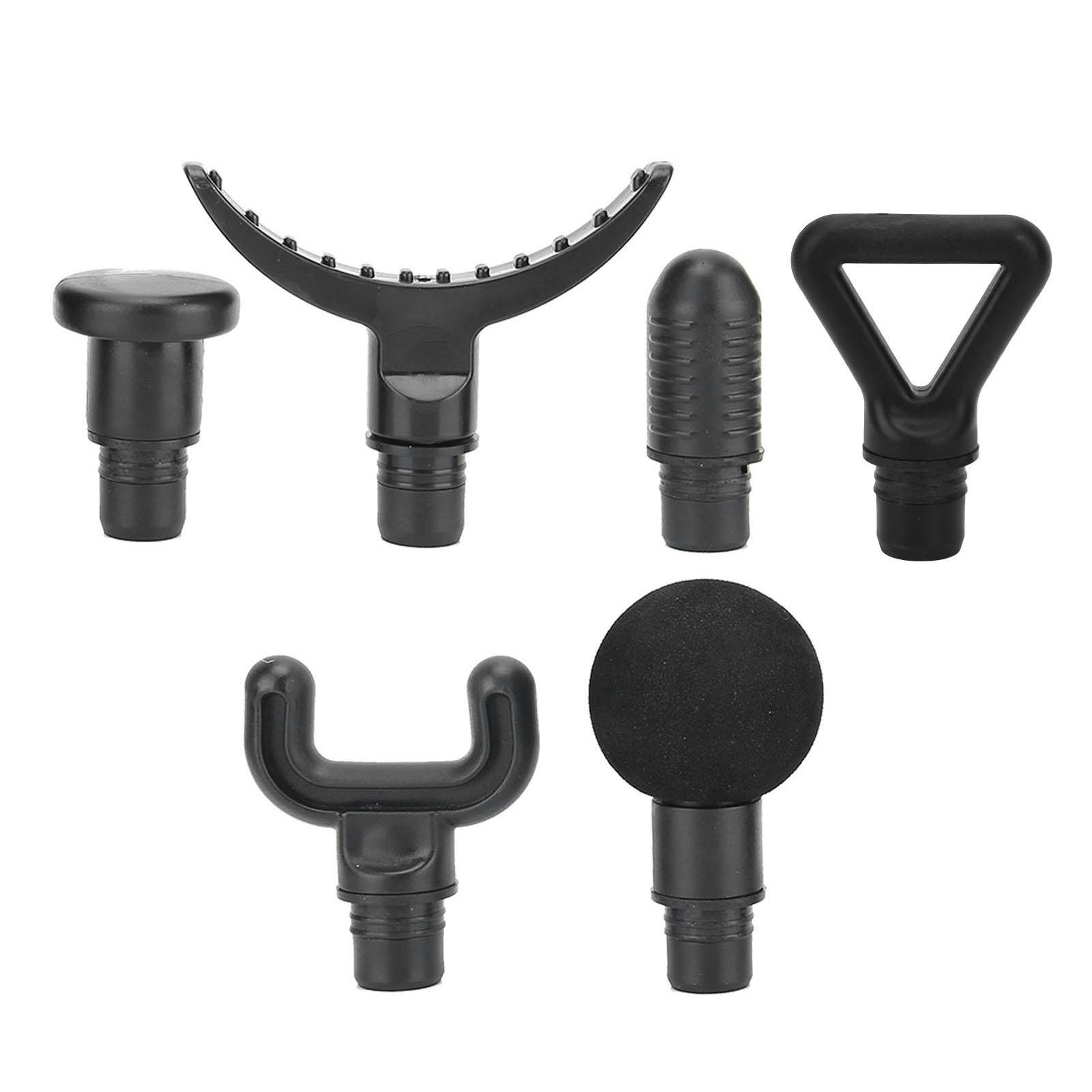 

6 шт. набор головок для массажа мышц EVA сменная насадка для массажера глубоких тканей 0,7 дюйма