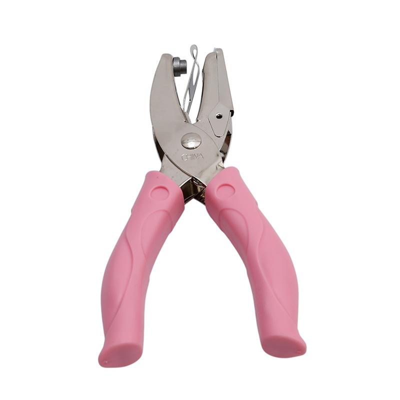 Handheld 1Hole Metal DIY Craft Paper Punch Puncher Single Hole Punch