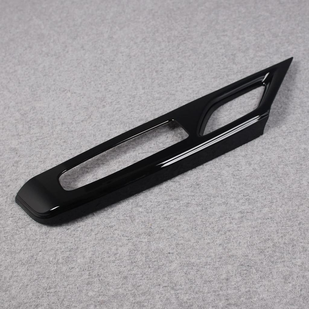 RUIQ Nissan Serena C28 Series Interior Front Door Window Button Switch Panel Cover Garnish (Piano Black)
