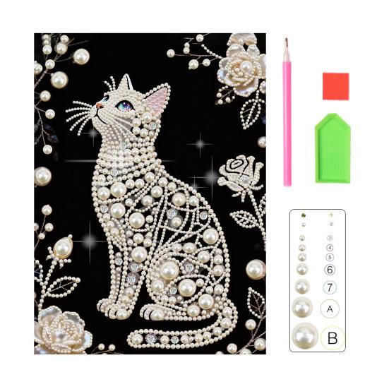 DIY Parel Schilderen Kit 3D Kunstparel Ambacht Bloemen Fee Balerina Ontwerpen Muurkunst Ambachtskit voor Volwassenen Huis Woonkamer Slaapkamer Decoratie