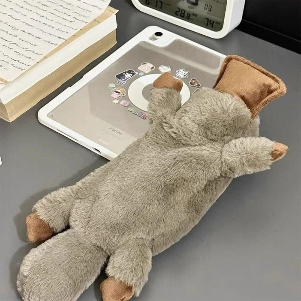Plush Pen Bag Large Capacity Storage Bag Creative Pen Box  Gift