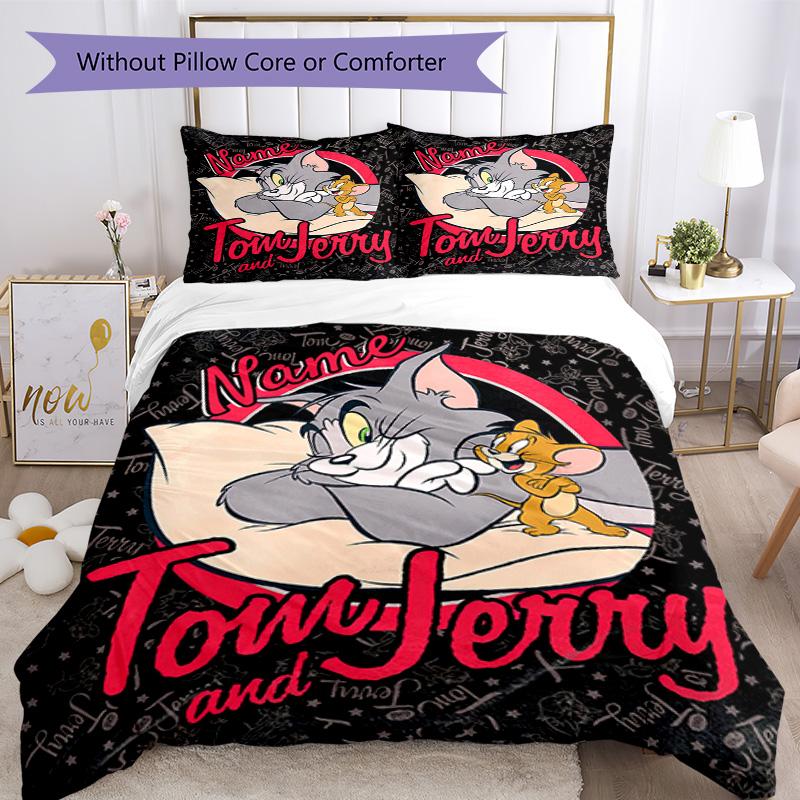 Ammonitore (14) Set Biancheria da Letto Personalizzabile con Nome Copripiumino Traspirante con Federe Decorazione per la Casa Regalo di Compleanno
