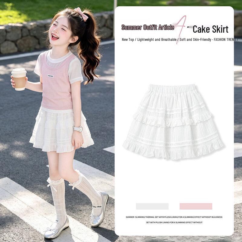 Moonkids Girls Korean Style Summer Outfit Collection 140cm