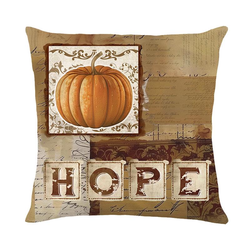 

Наволочка с принтом, симпатичное льняное украшение для гостиной, наволочка для подушки на изголовье кровати в спальне 45*45cmJYM459-4