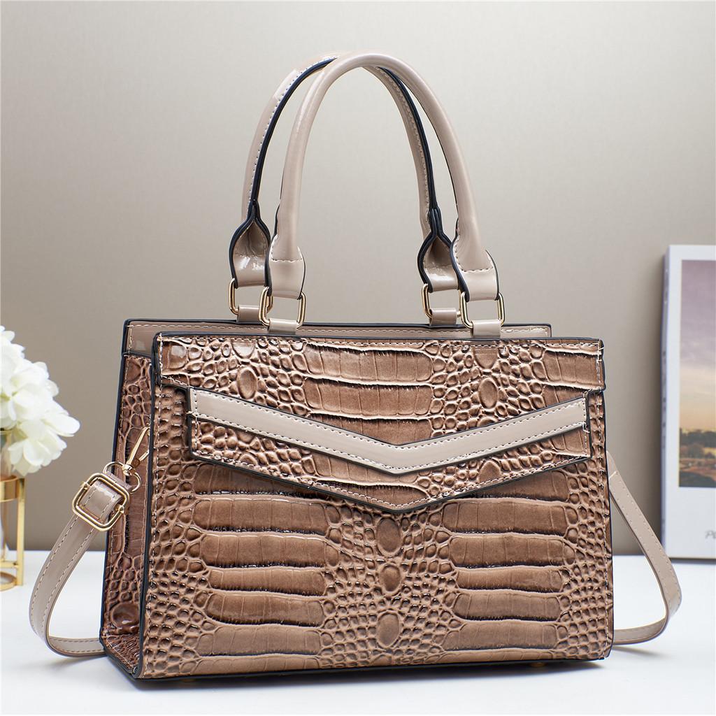 Stylish Soft Pu Tote Bag For Women 2024 Trendy Large Capacity Shoulder Bag