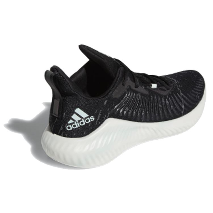 New Adidas Alphabounce Run Parley M Core Black Linen Green G28372