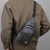 New Men's Crossbody Bag, Casual Large-capacity Single-shoulder Backpack, Fashionable Chest Sports Bag