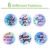 500 Rolls Of Laser Thank You Stickers Thank You Sealing Stickers 1 Inch Thank You Label Stickers