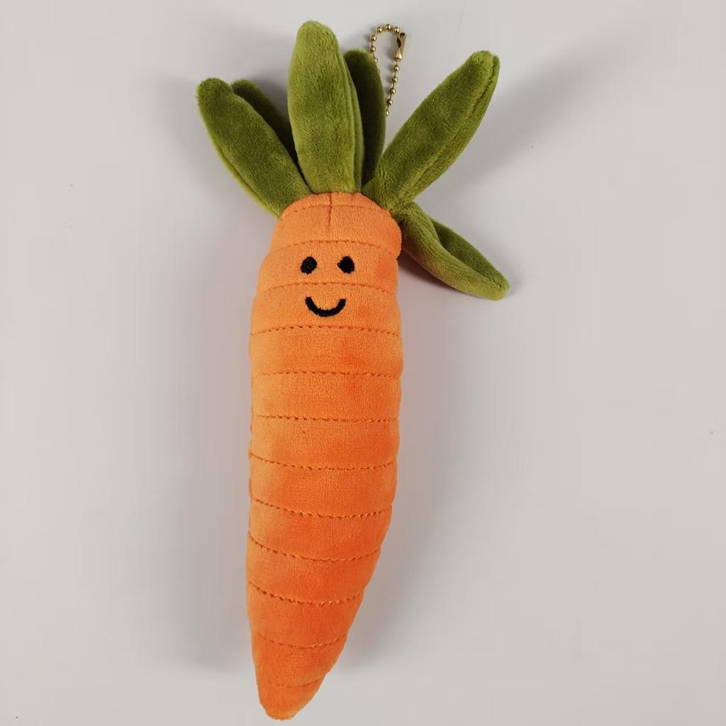 Cute Snacks, Vegetables And Fruits Series, Emoji Plush Doll Bag, Pendant, Video Game City, Doll Grabbing Machine, Gift.