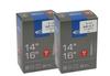 SCHWALBE [Set of 2] Bicycle Tubes, Genuine, 16x1.50, 40mm Presta, 2SV, Boxed