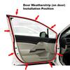 Car Door Weatherstrip Moulding Seal Strip Front Rear Left Right For Honda Civic 2012 2013 2014 2015 72350-TR3-A01 Accessories