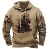 Puerto Rico Men's Hoodie 3d Pattern Print Hooded Top Sweatshirt Autumn Pullover Casual Hoodie For Men Oversized Clothing