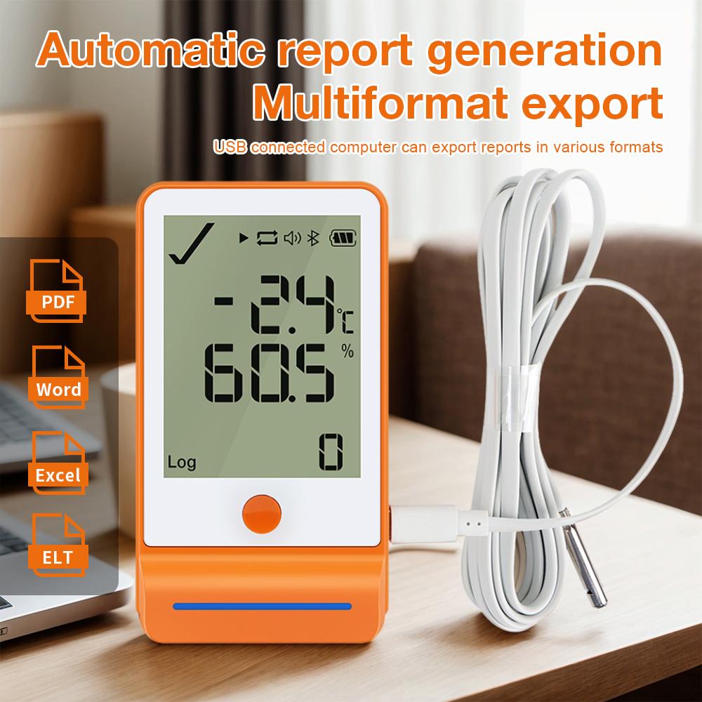 Bluetooth USB Temp Data Logger GSP-6Pro Temperature and Humidity Recorder 100000 Points Datalogger Smart Thermometer Hygrometer